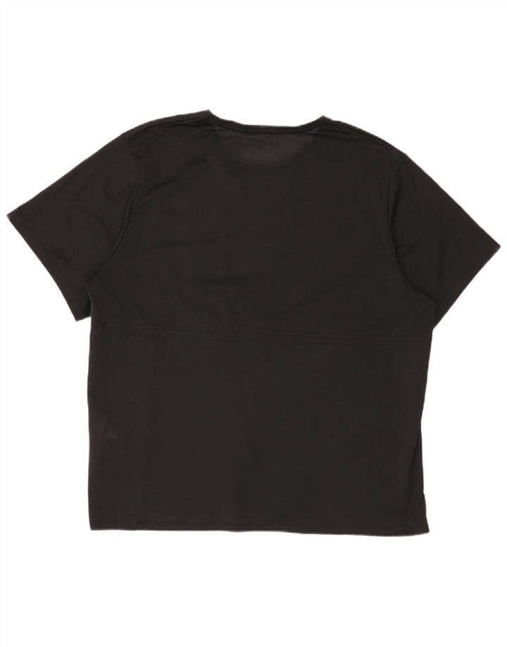 Ανδρικό T-shirt Nike Dri Fit Top 2XL μαύρο πολυεστέρα