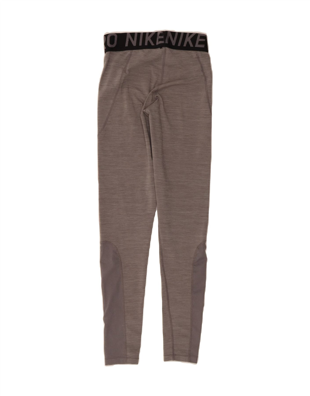 NIKE Womens Graphic Leggings UK 10 Small  Grey Polyester Vintage Nike and Second-Hand Nike from Messina Hembry 