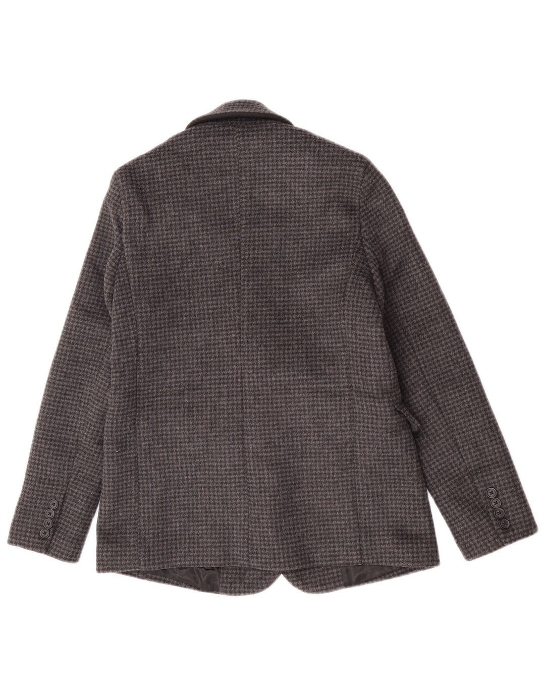Abercrombie & Fitch γυναικείο σακάκι με 1 κουμπί UK 6 XS Grey Houndstooth