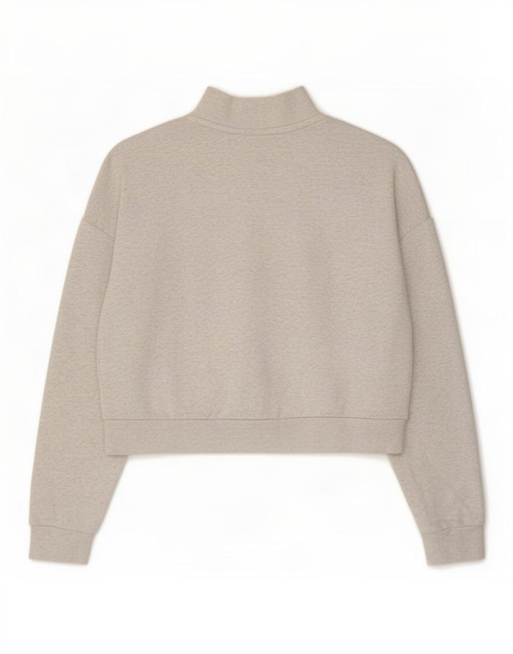Γυναικείο φούτερ Nike με φερμουάρ με λαιμόκοψη Jumper UK 14 Medium Grey