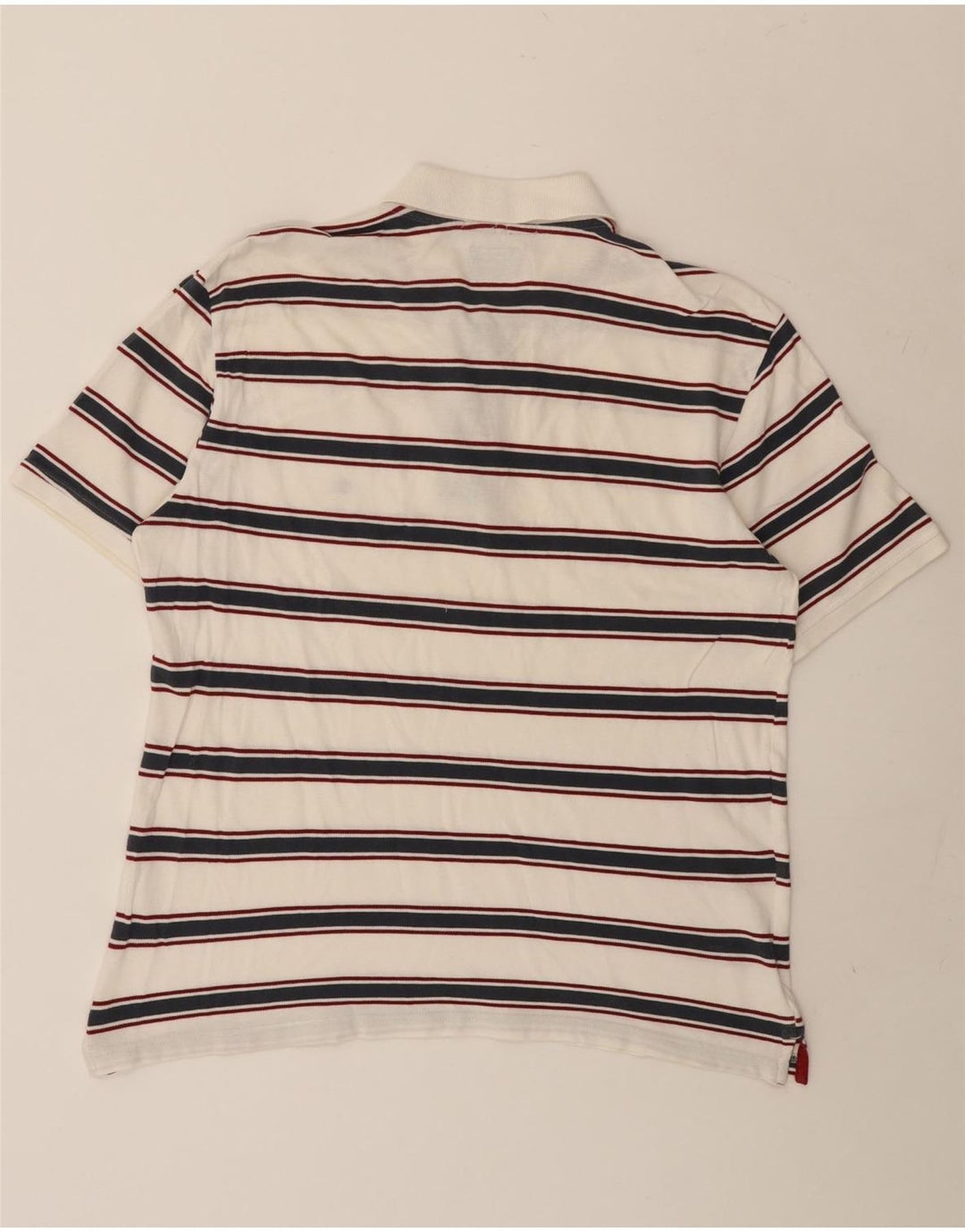 Champion Ανδρικό πουκάμισο Polo Easy Fit μεγάλο λευκό ριγέ