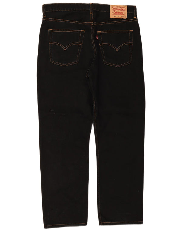 Levi's Mens 582 Straight Jeans W36 L30 Μαύρο