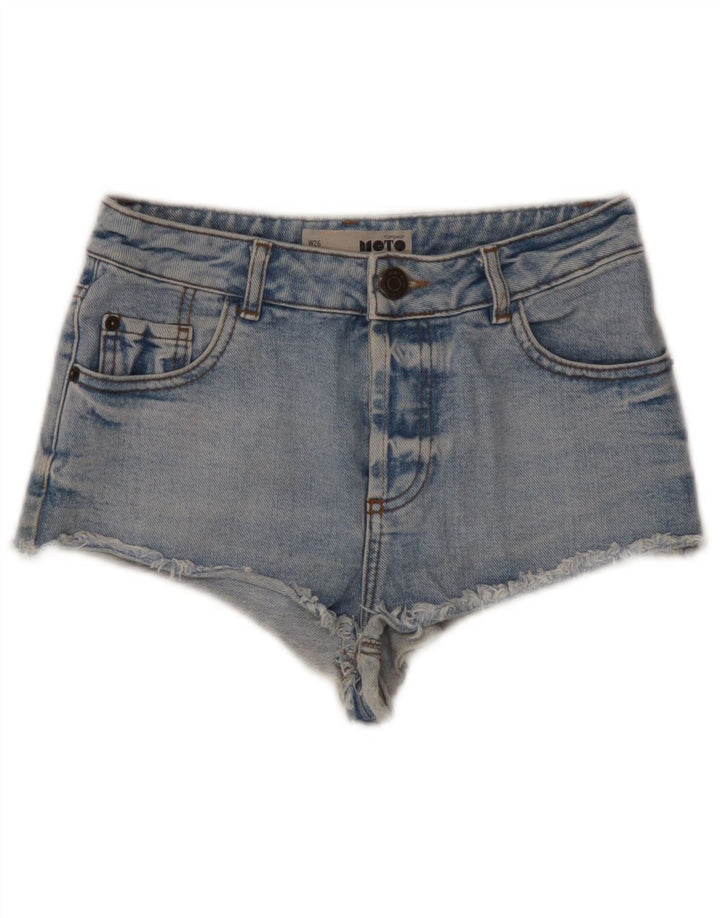 Γυναικείο τζιν σορτς Topshop W26 Μικρό μπλε βαμβακερό