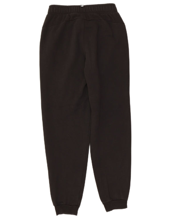 Puma Boys Tracksuit Trousers Joggers 15-16 Years Μαύρο