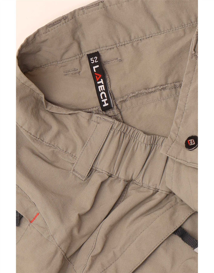 Vintage Ανδρικό Cargo Σορτς IT 52 XL W38 Grey