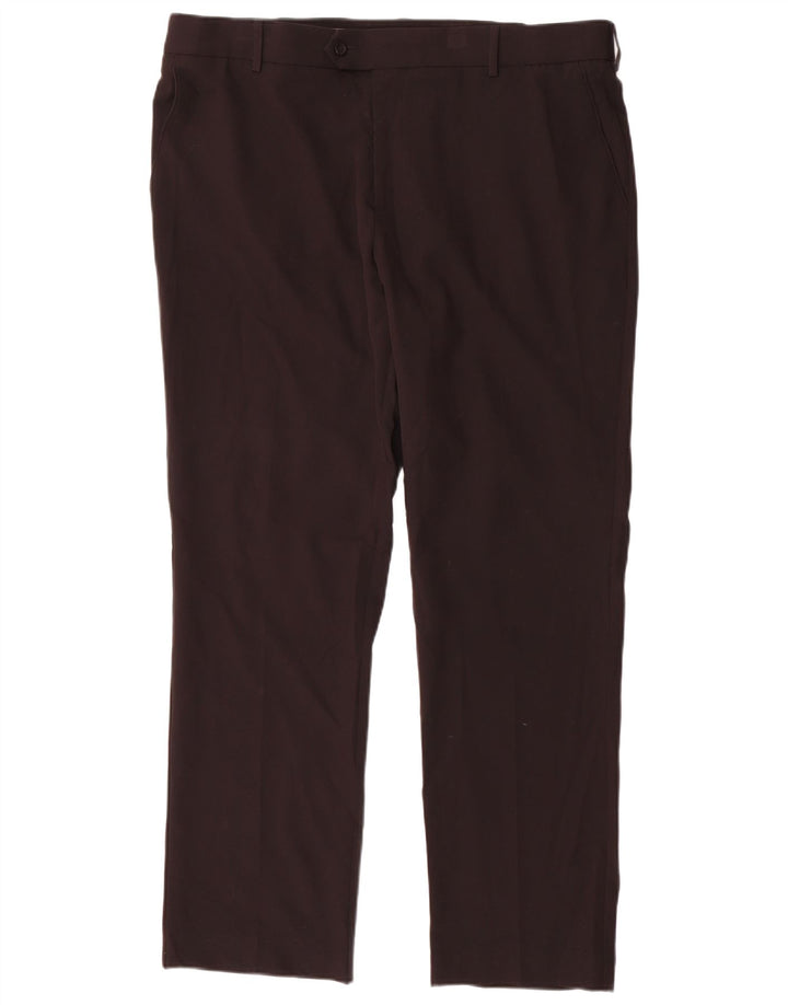 Farah Ανδρικό ίσιο παντελόνι W40 L31 Μαύρο πολυεστέρα