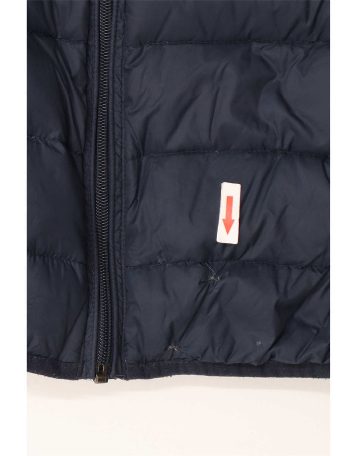 Benetton Γυναικείο μπουφάν με επένδυση UK 10 Small Navy Blue