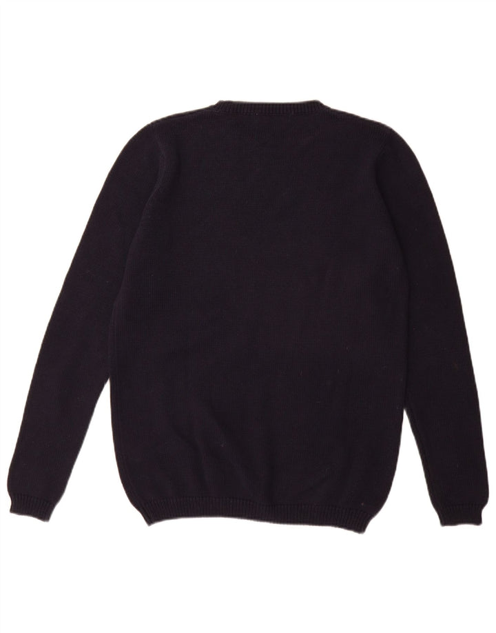 Ανδρικό πουλόβερ Marks & Spencer Crew Neck Jumper Medium Navy Blue