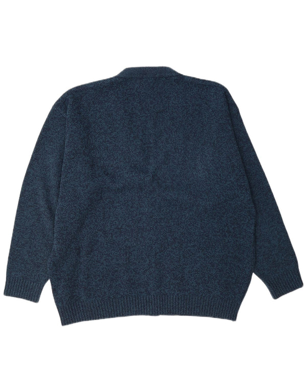 Ανδρικό πουλόβερ Four Seasons Cardigan XL Navy Blue με ακρυλικό χρώμα