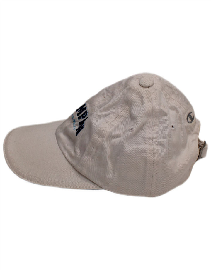 Champion Boys Graphic Baseball Cap 6-7 Years Small White Cotton