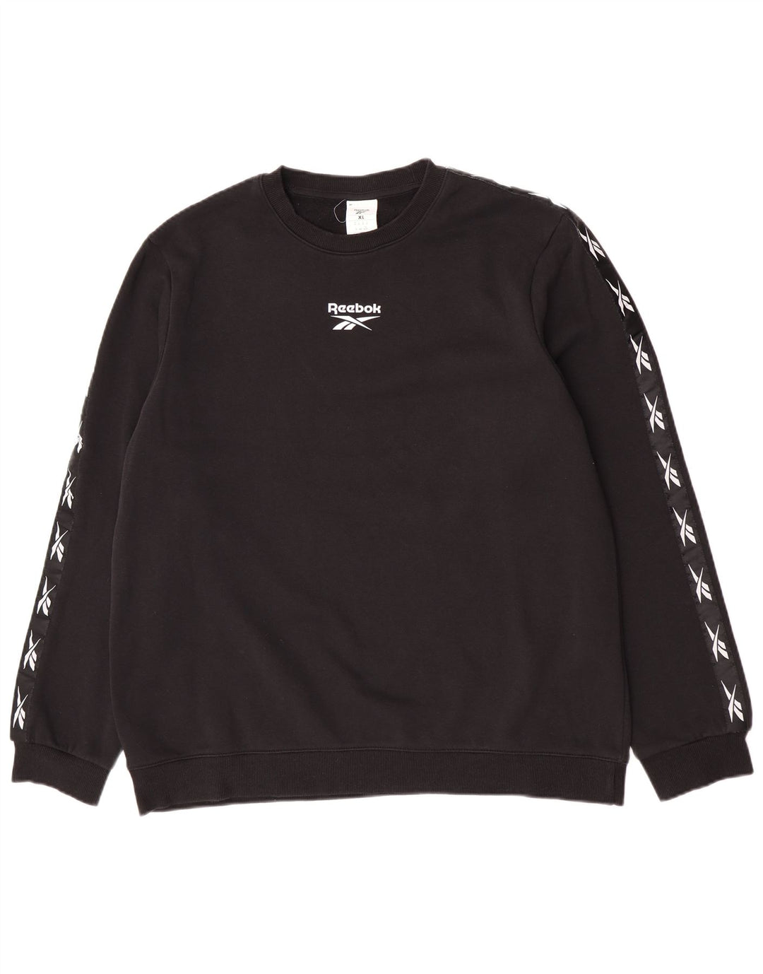 Ανδρικό γραφικό φούτερ Reebok Jumper XL Μαύρο βαμβακερό