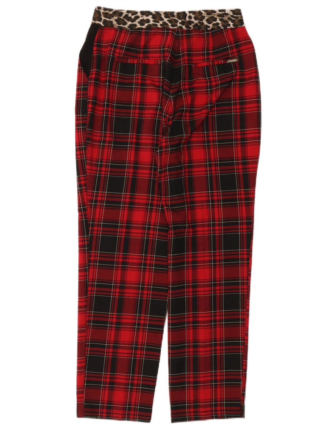 GUESS Γυναικείο κωνικό παντελόνι Chino W28 L26 Red Check Polyester