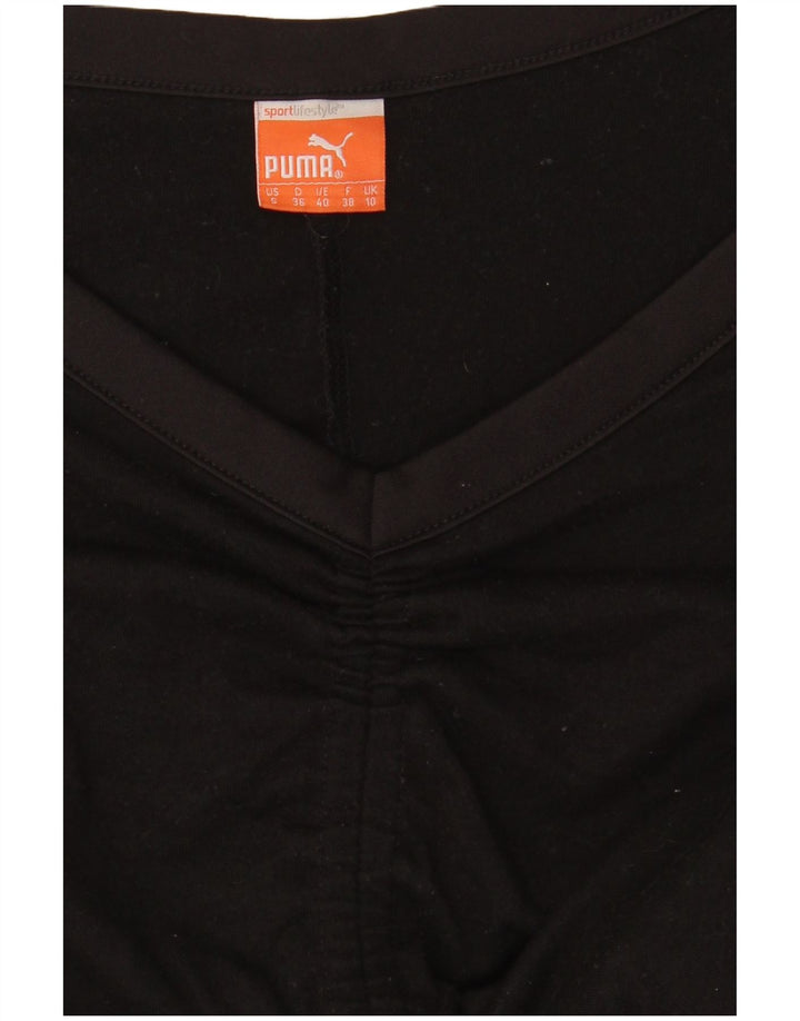 Puma Γυναικείο τοπ μακρυμάνικο UK 10 Small μαύρο