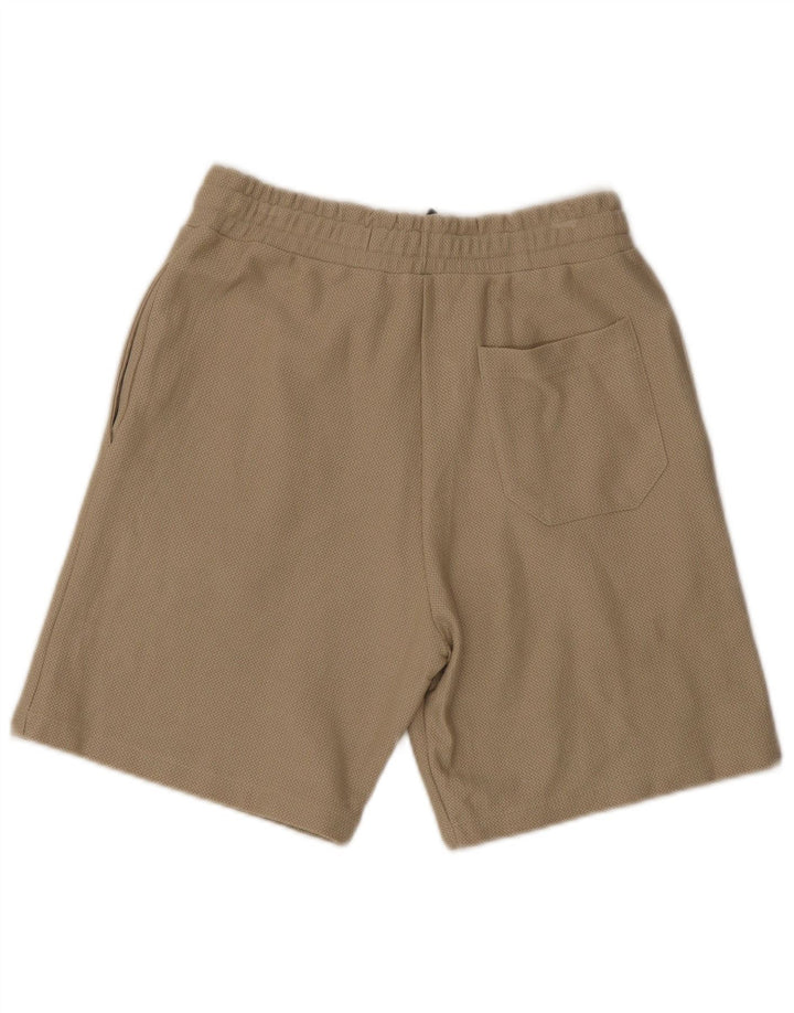 Zara Ανδρικό Σορτς Chino Μεσαίο W31 Μπεζ βαμβακερό