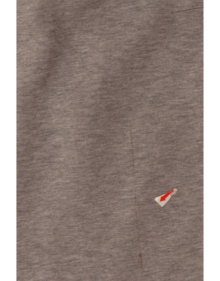 Πουλόβερ NIKE Boys Zip Hoodie 12-13 ετών μεγάλο γκρι βαμβακερό