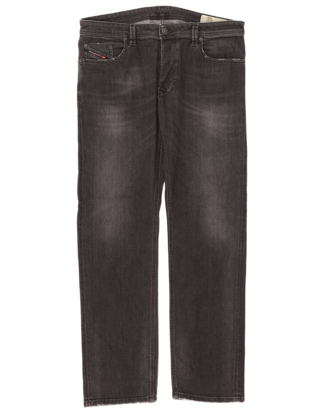 Diesel Ανδρικό Larkee Regular Straight Jeans W38 L32 Γκρι βαμβακερό