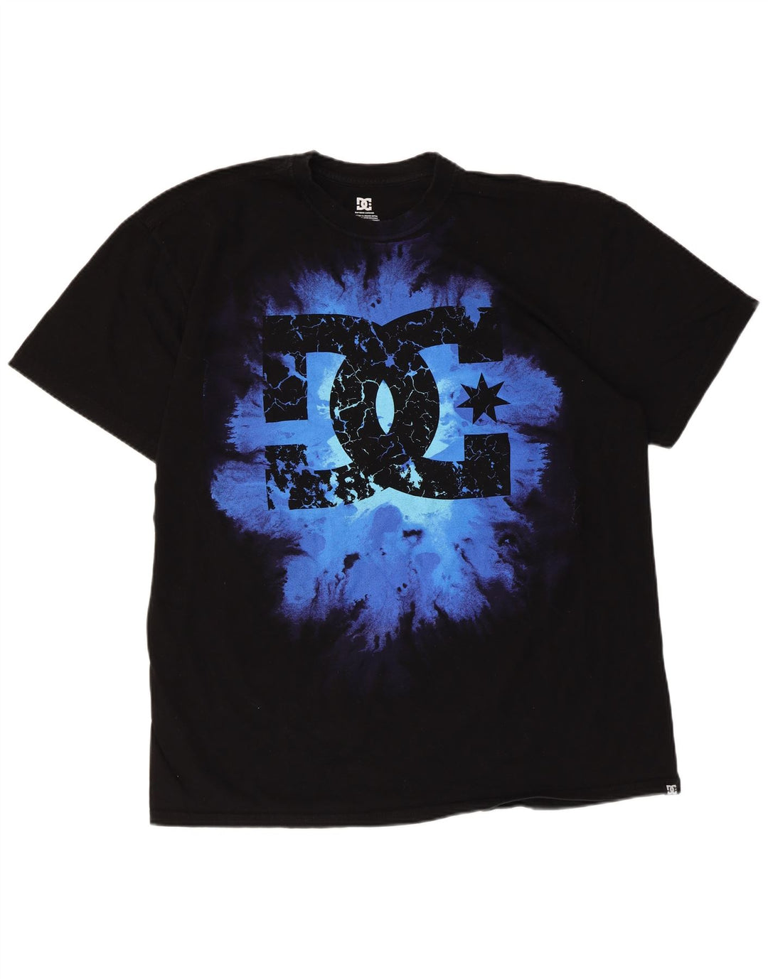 Ανδρικό γραφικό T-Shirt DC Top XL Μαύρο βαμβακερό