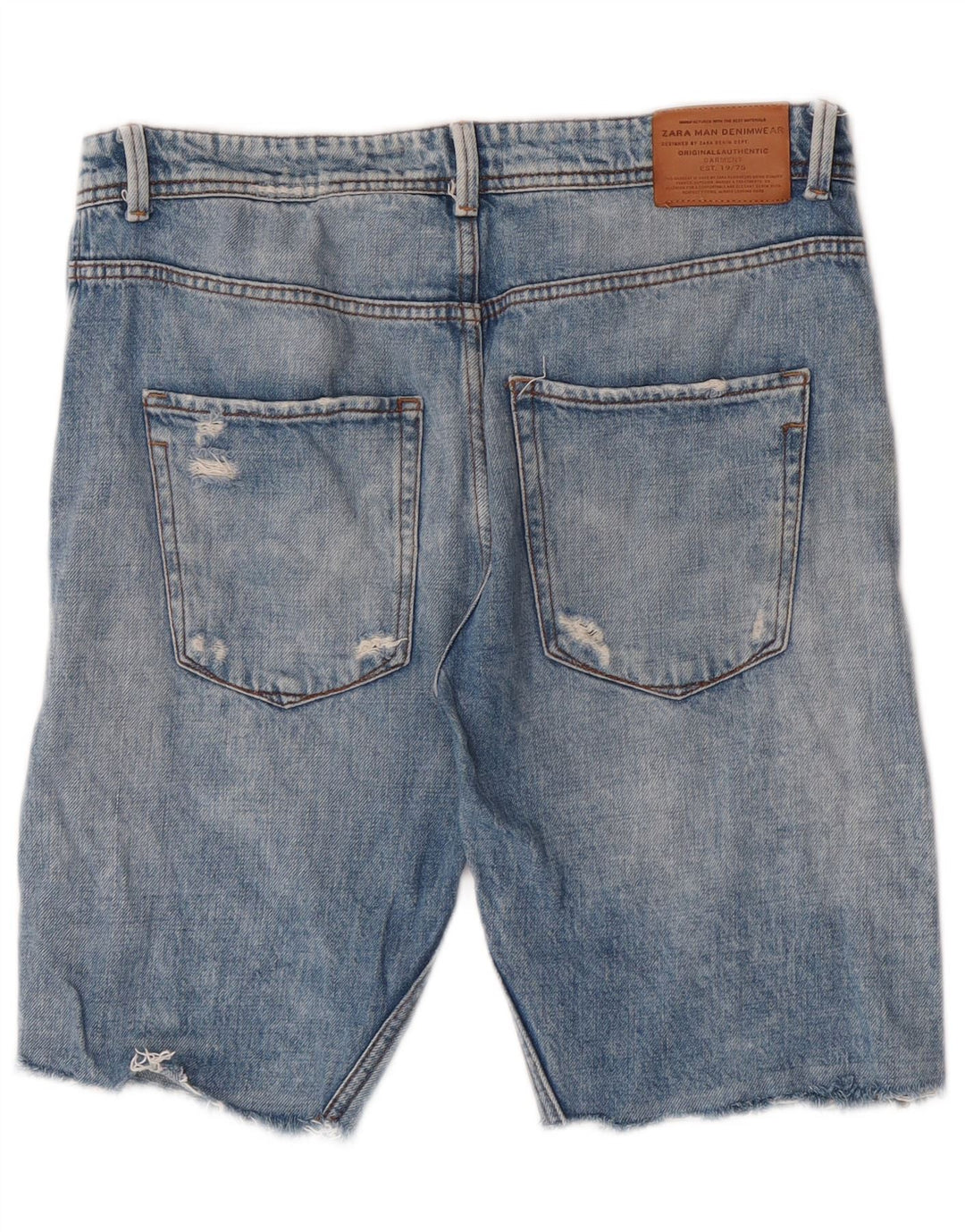 Zara Ανδρικό τζιν σορτς EU 42 Large W32 Μπλε
