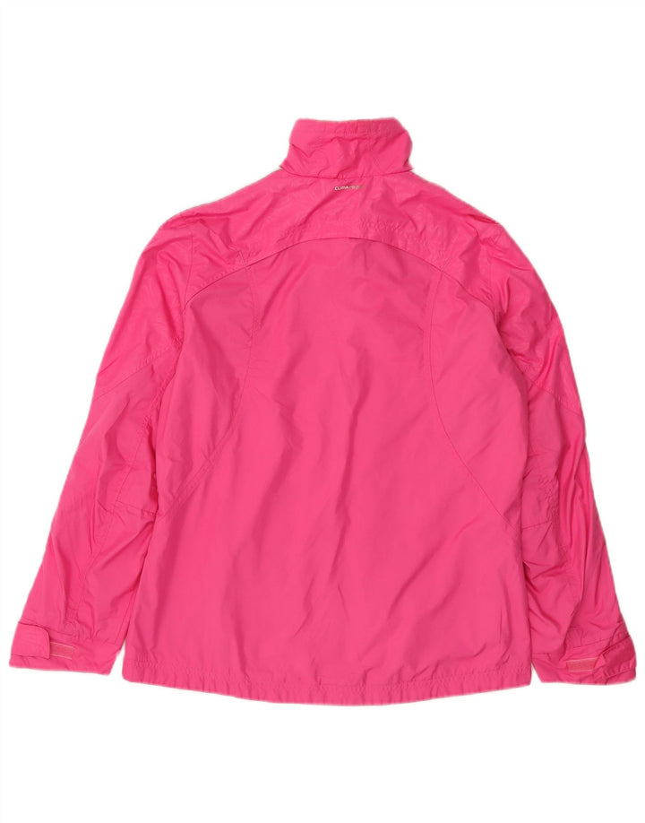 Adidas Γυναικεία φόρμα Climalite Top Jacket UK 14 Medium Pink Polyester
