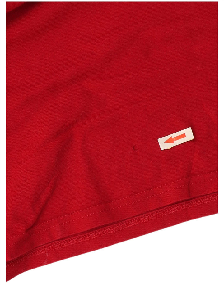 Ανδρικό T-Shirt Hollister Top Μεσαίο κόκκινο βαμβακερό