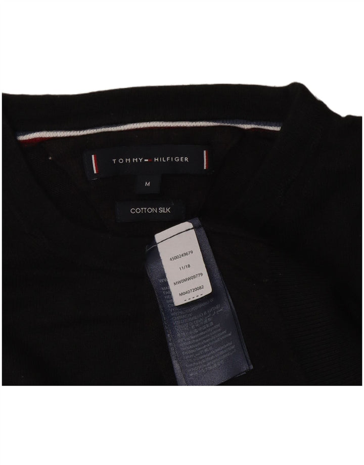 Ανδρικό πουλόβερ με λαιμόκοψη Tommy Hilfiger, μεσαίο βαμβακερό