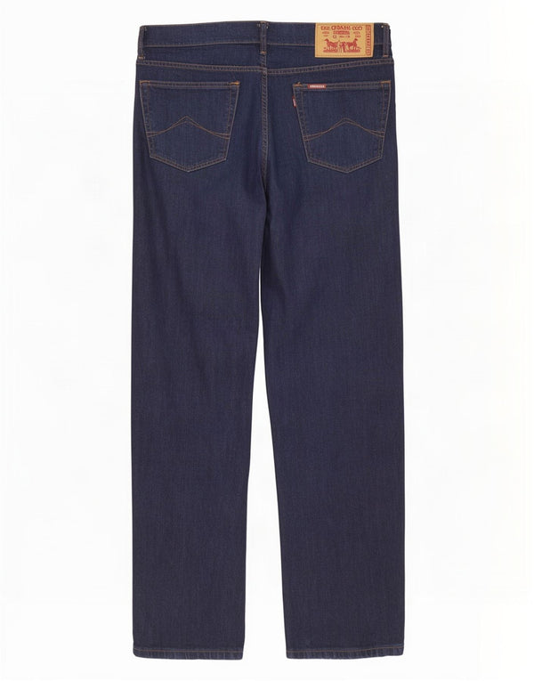 Carrera Mens 700 Straight Jeans W38 L34 Navy Blue Cotton