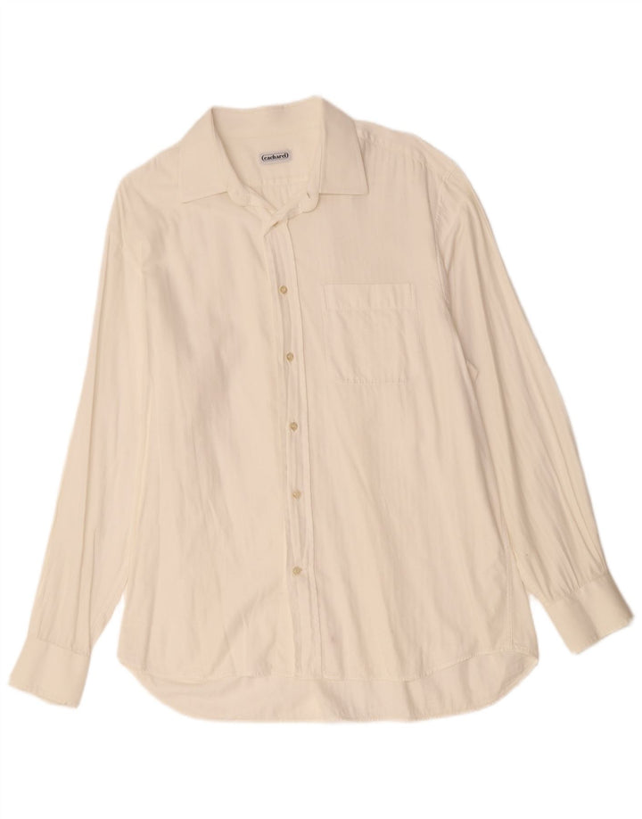 Ανδρικό πουκάμισο Cacharel λευκό μεσαίο