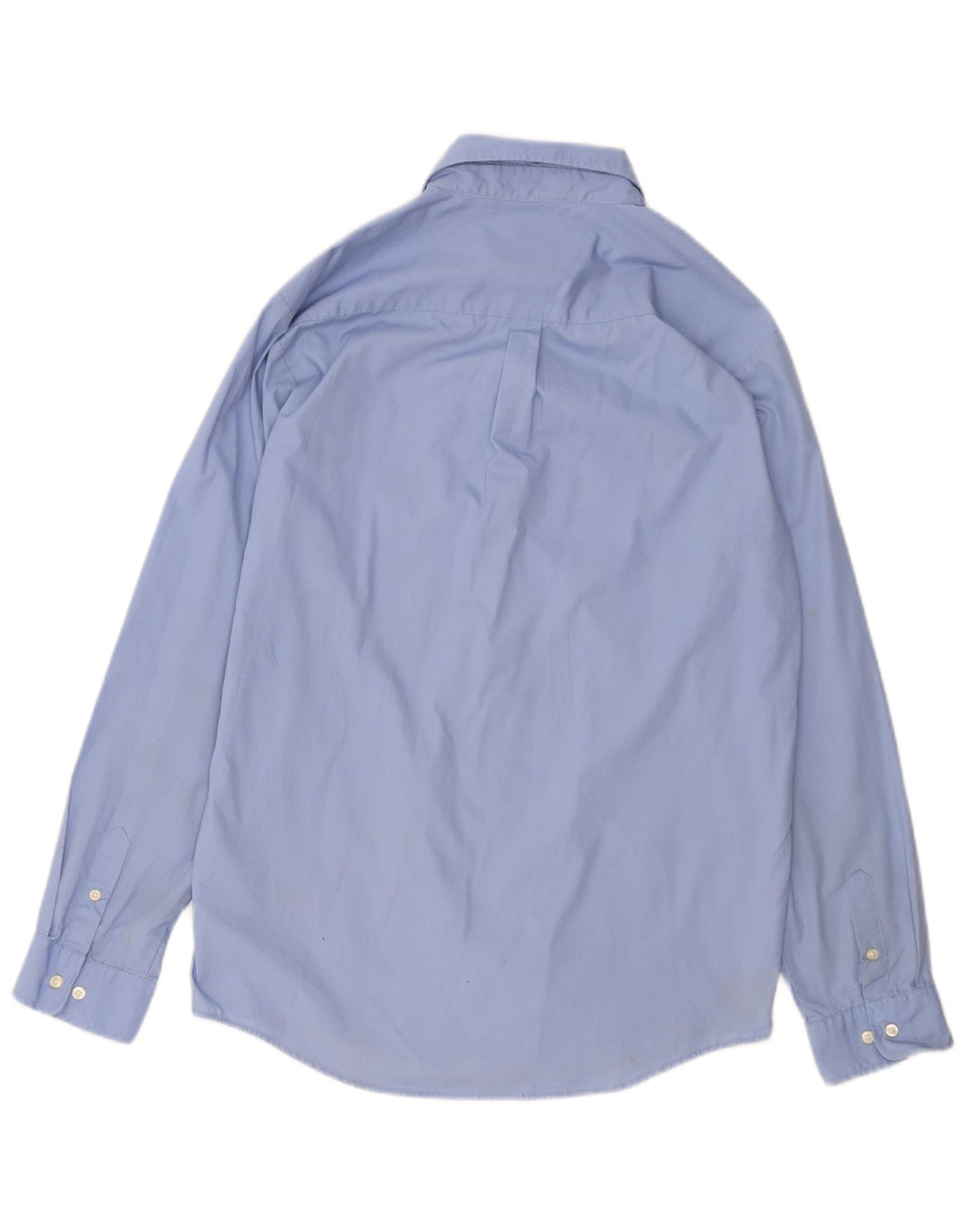 NAUTICA Boys Regular Fit Shirt 15-16 Years Blue Cotton