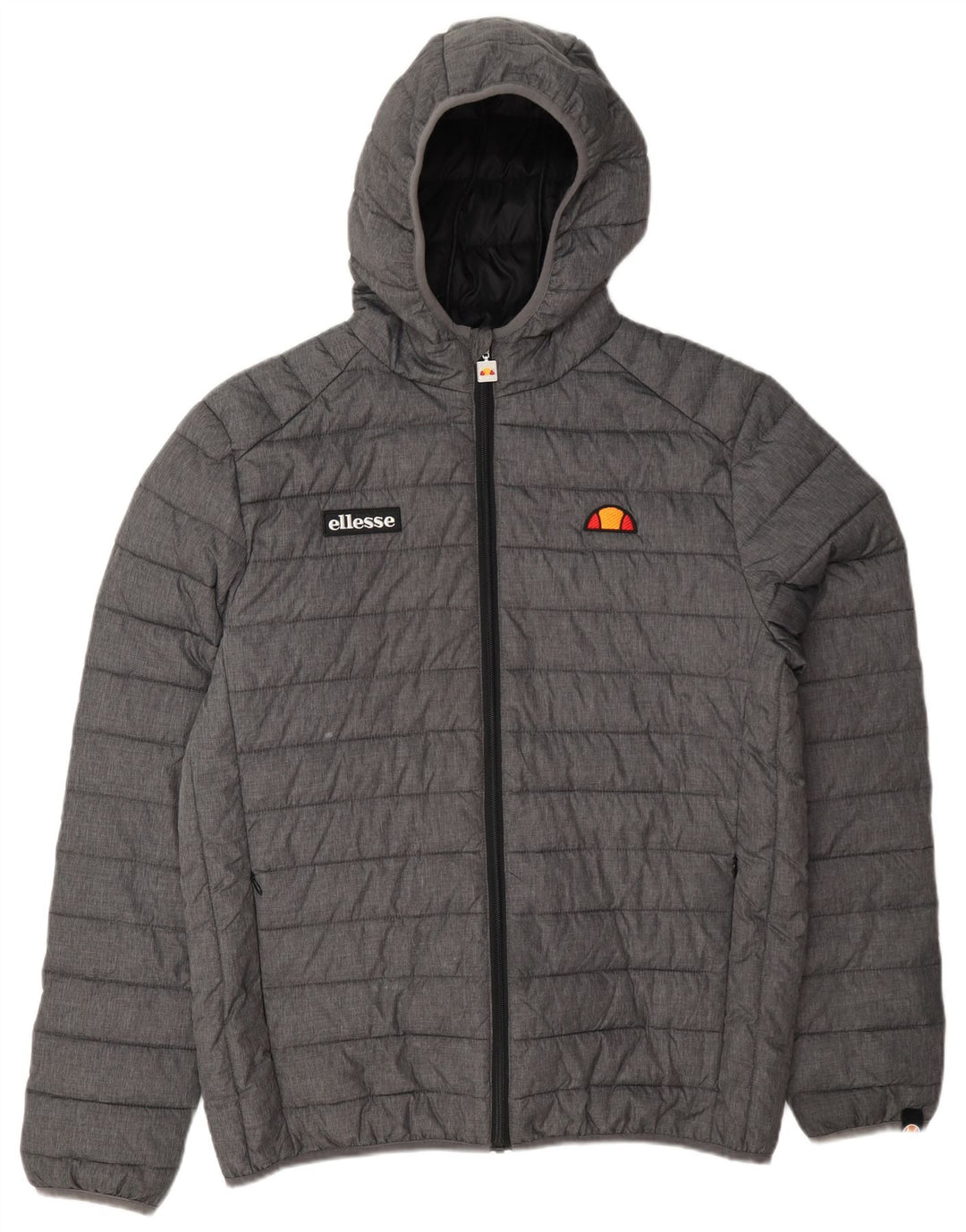 Ellesse Ανδρικό μπουφάν με κουκούλα UK 40 Large Grey Polyamide