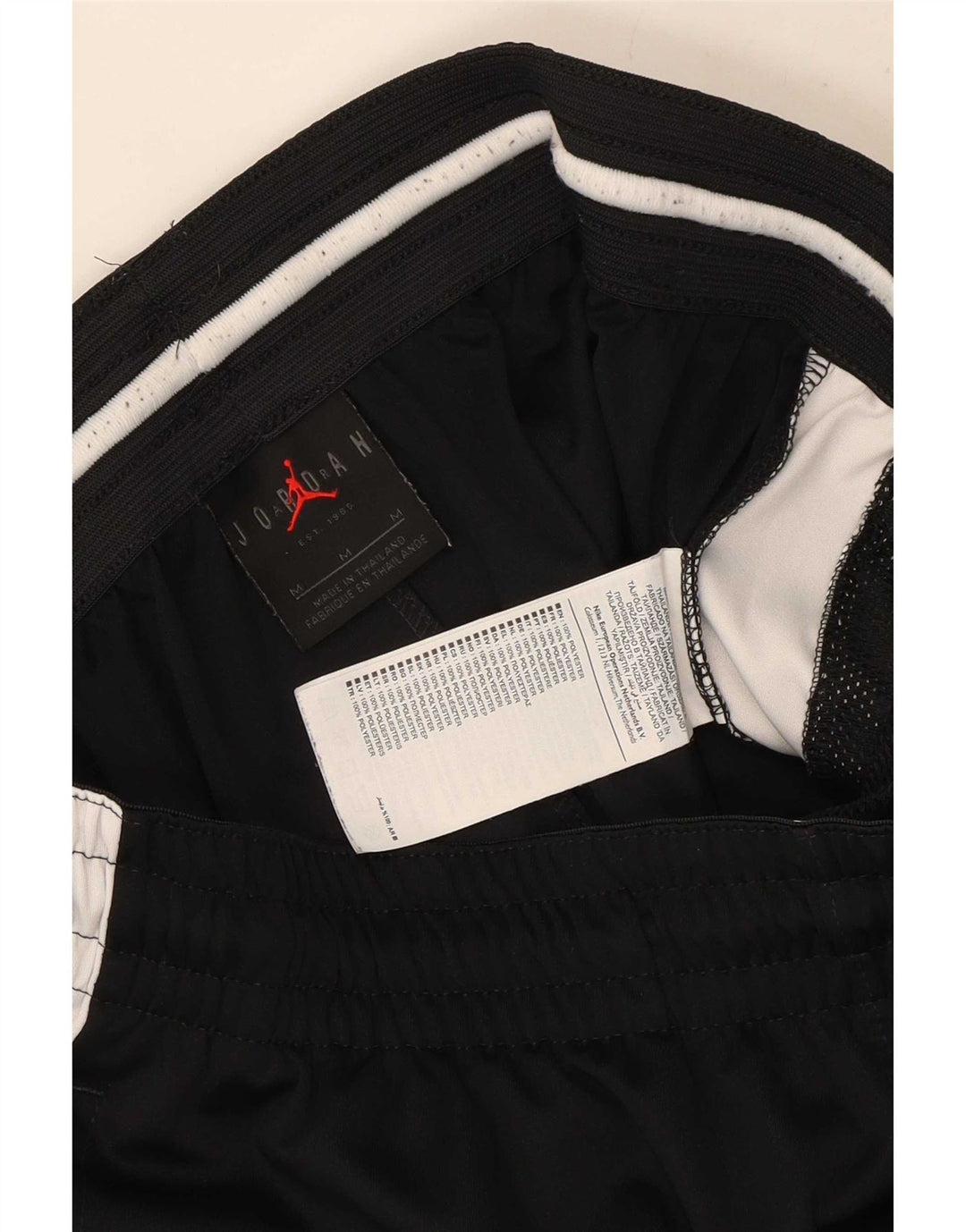 Ανδρικά σορτς Jordan Dri Fit, μεσαίου μαύρου χρώματος πολυεστέρας