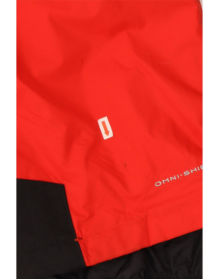 Ανδρικό παντελόνι σκι Omni-Shield Columbia Medium Red Colorblock Nylon