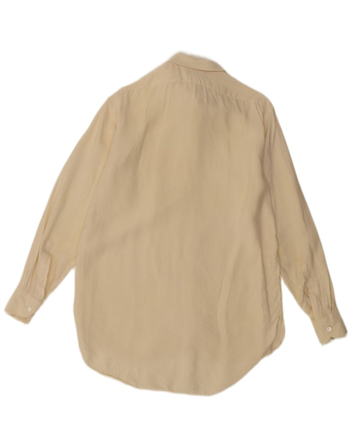 Vintage ανδρικό πουκάμισο μεσαίο κίτρινο