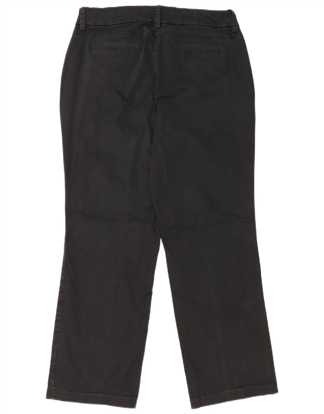 Γυναικείο καμπυλωτό ίσιο casual παντελόνι LEE US 16 2XL W36 L31 μαύρο