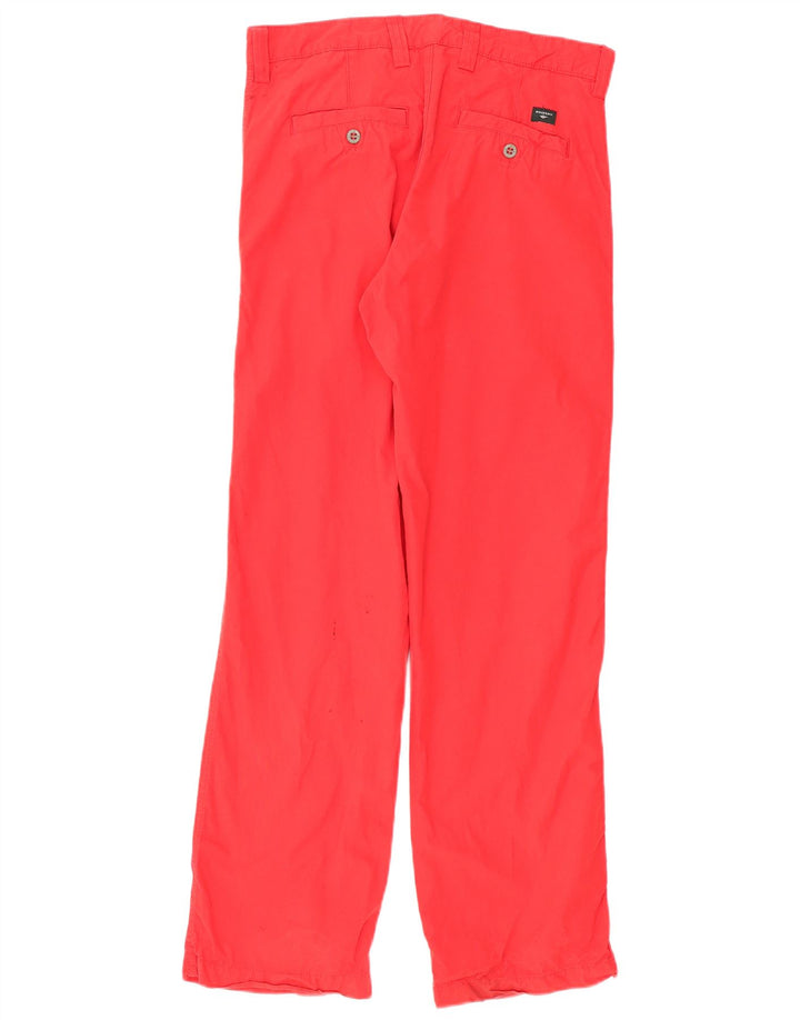 DOCKERS Mens Slim Fit Chino Trousers W33 L33 Red