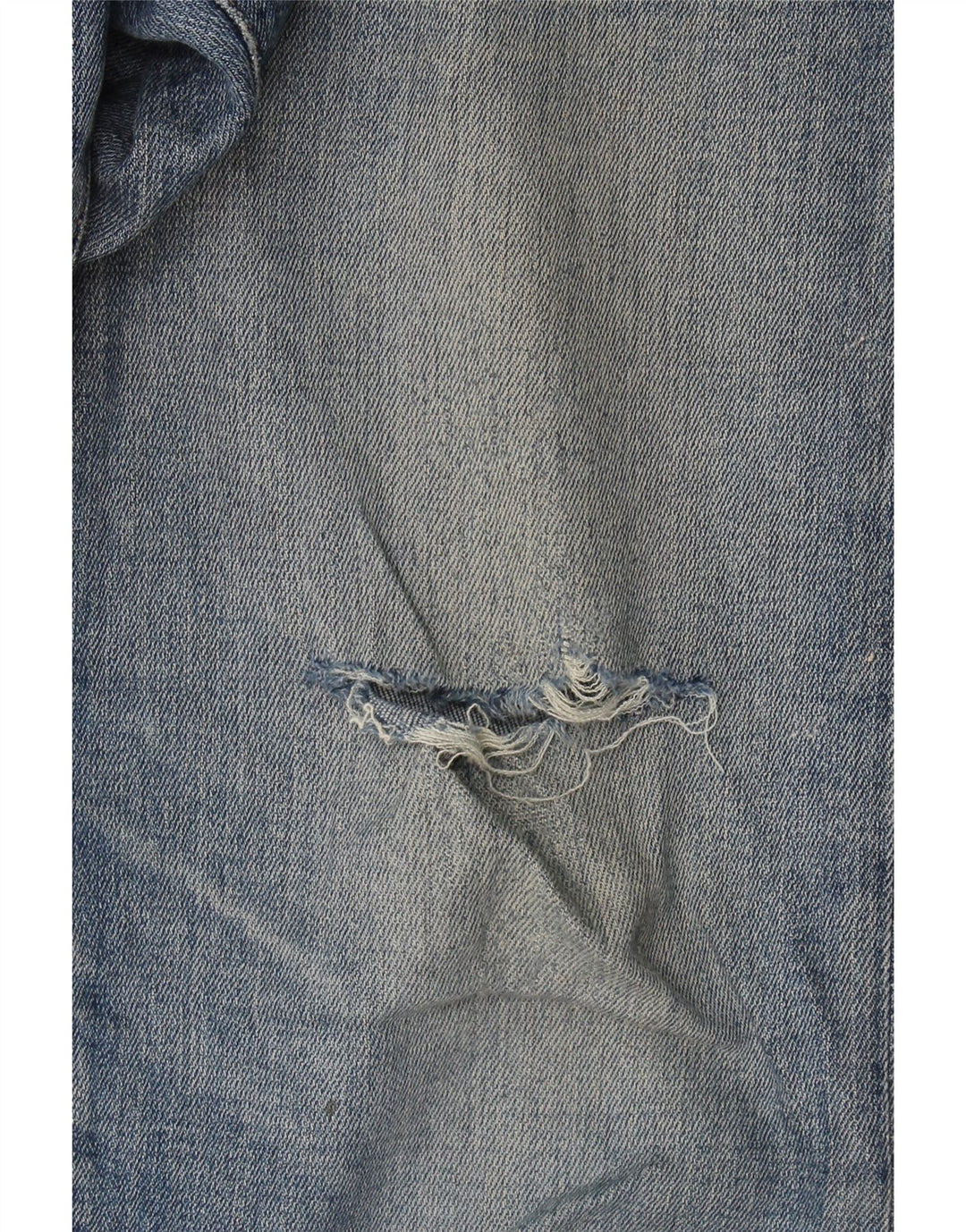 Levi's Mens 502 Distressed Tapered Jeans W30 L32 Blue Cotton