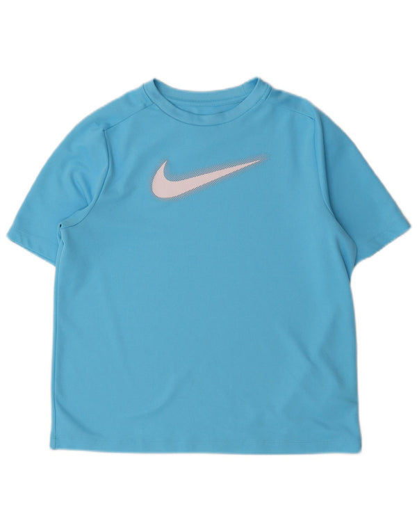 Μπλουζάκι Nike Boys Dri Fit Graphic T-shirt 13-14 ετών XL Blue Polyester