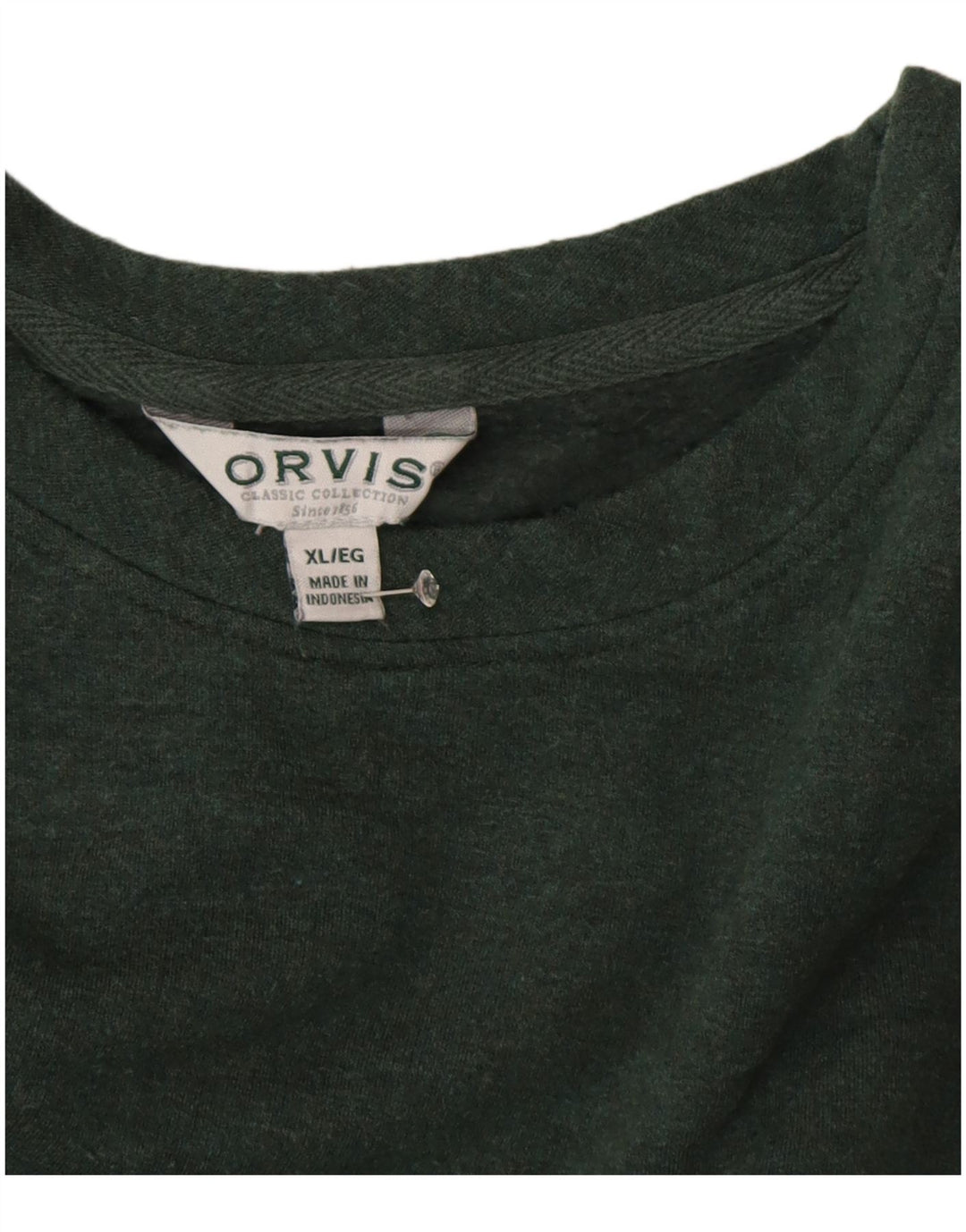 Γυναικείο φούτερ ORVIS Oversized Jumper UK 18 XL Πράσινο