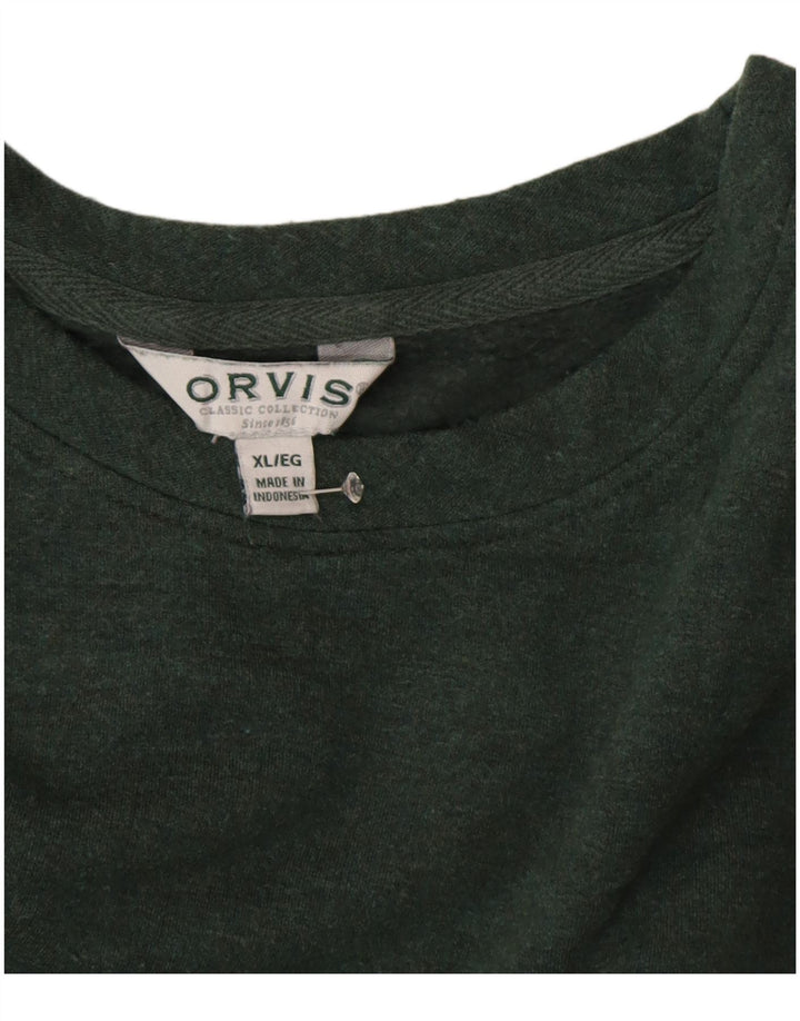 Γυναικείο φούτερ ORVIS Oversized Jumper UK 18 XL Πράσινο