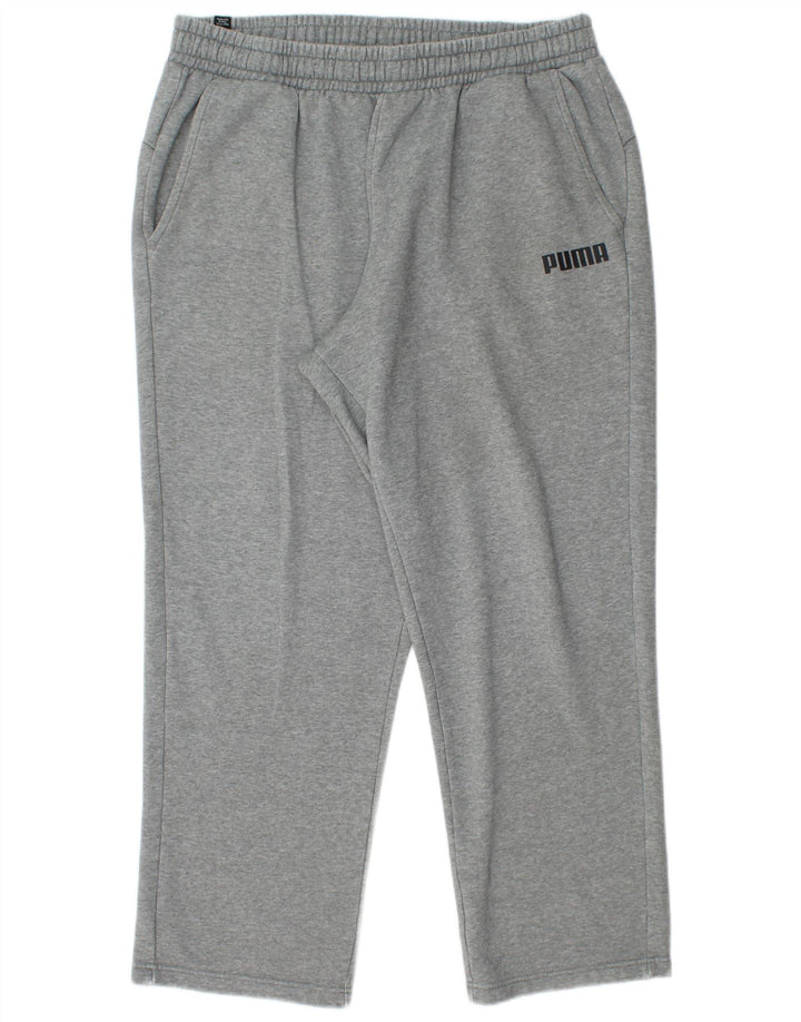 Ανδρική αθλητική φόρμα Puma Παντελόνι XL Grey Flecked