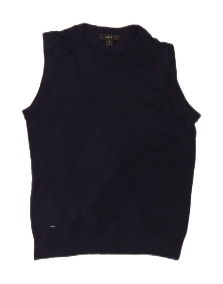 J. Crew Γυναικείο γιλέκο Tank Top UK 8 Small Navy Blue Cotton