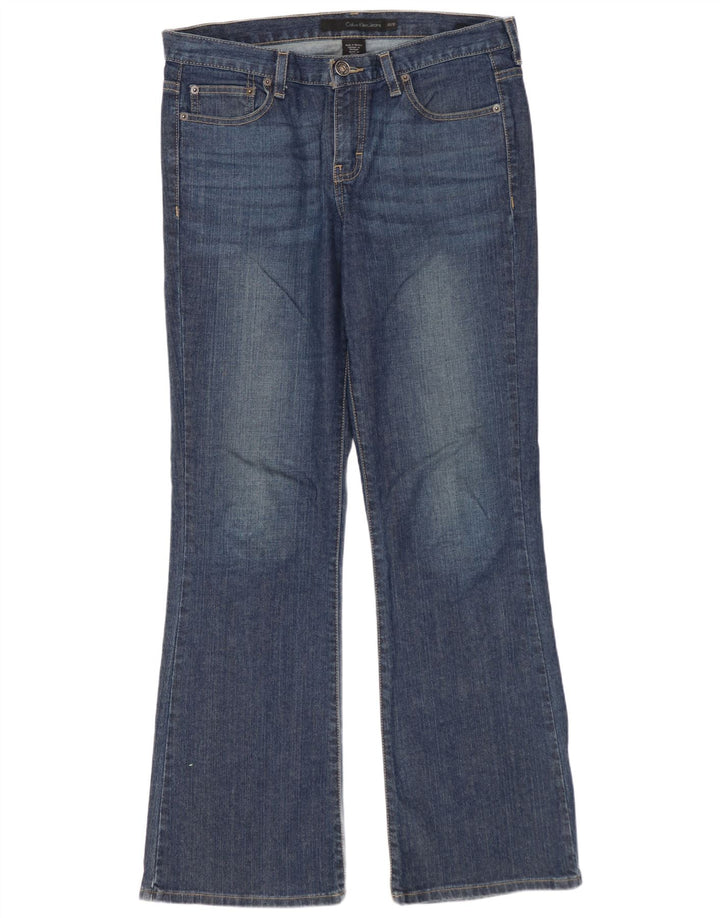 CALVIN KLEIN Γυναικείο τζιν μποτάκι US 10 Μεγάλο W30 L32 Μπλε βαμβακερό