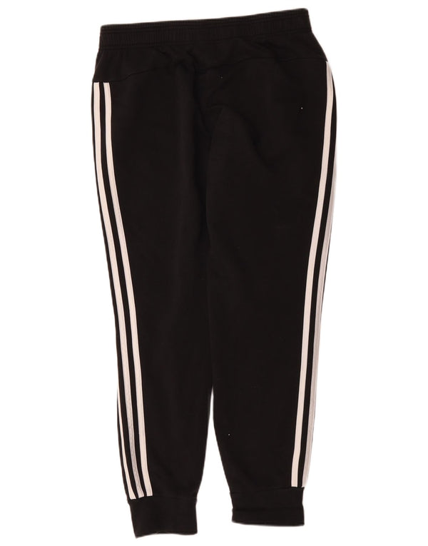 Adidas Γυναικεία φόρμα παντελόνι Joggers UK 12/14 Μεσαίο μαύρο βαμβακερό