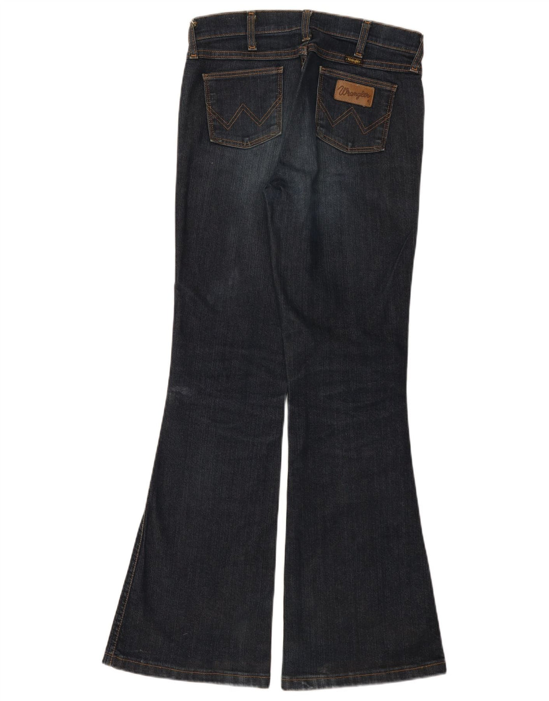 Γυναικείο τζιν Wrangler Flared W30 L30 Navy Blue Cotton