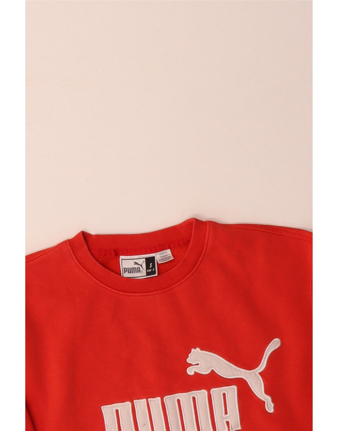 Ανδρικό γραφικό φούτερ PUMA Jumper Μικρό πορτοκαλί βαμβακερό