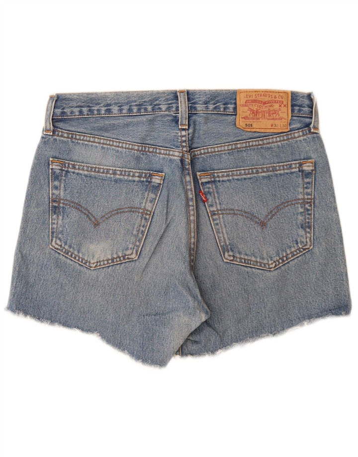 Γυναικείο σορτς Levi's 501 τζιν W32 μεγάλο μπλε