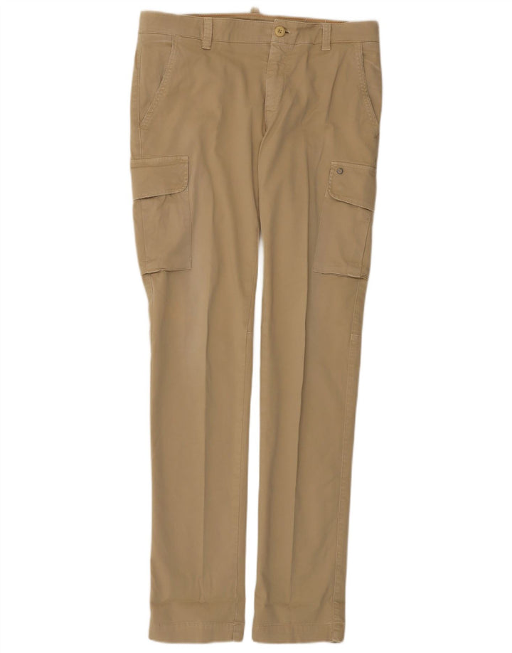 Γυναικείο Slim Cargo Παντελόνι Mason's W32 L33 Μπεζ βαμβακερό
