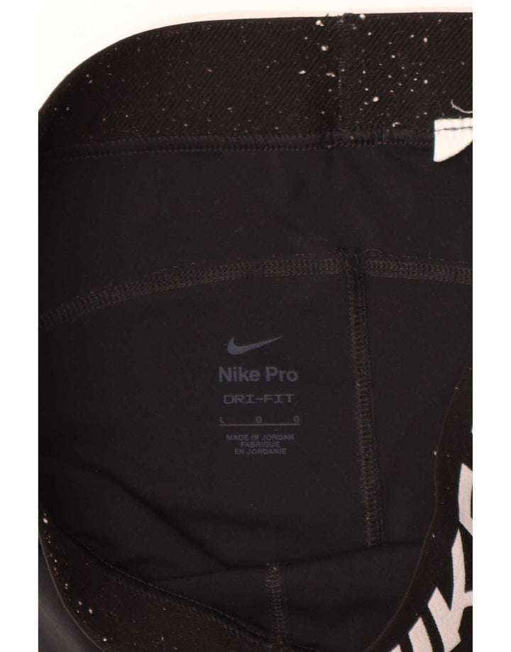 Γυναικεία κολάν Nike Dri Fit Graphic UK 14 Large Black