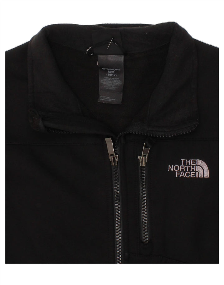 THE NORTH FACE Boys Windbreaker Jacket 10-11 Years Medium Black Polyester Vintage The North Face and Second-Hand The North Face from Messina Hembry 