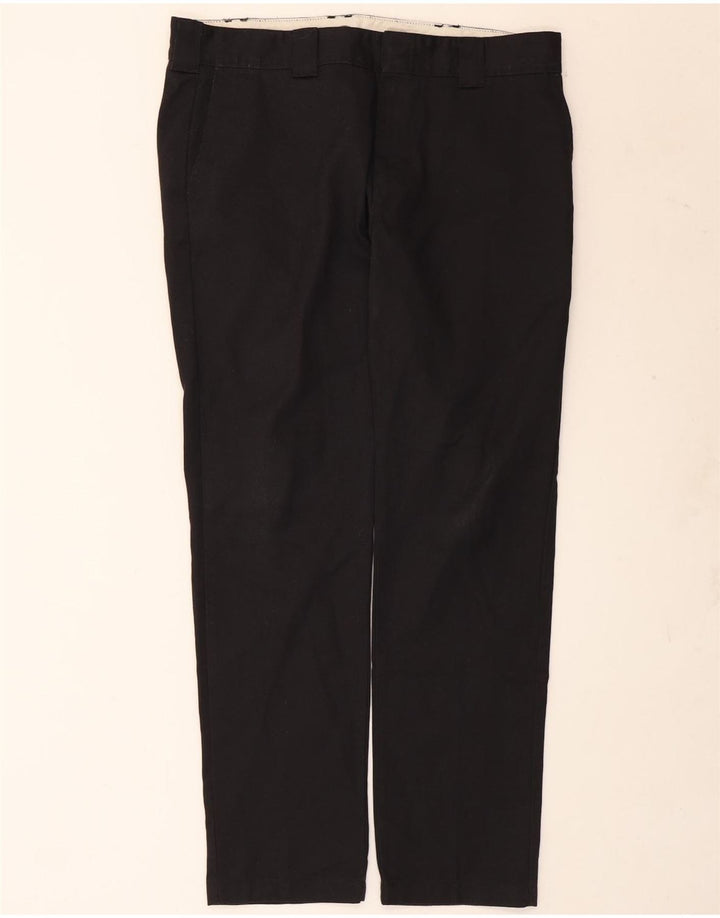 Ανδρικό παντελόνι Chino Dickies Slim Fit W36 L32 Μαύρο πολυεστέρα