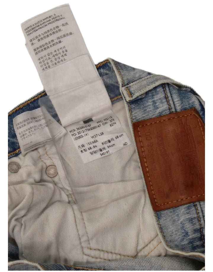 Ανδρικό τζιν LEVI'S ίσιο W27 L28 Μπλε βαμβακερό